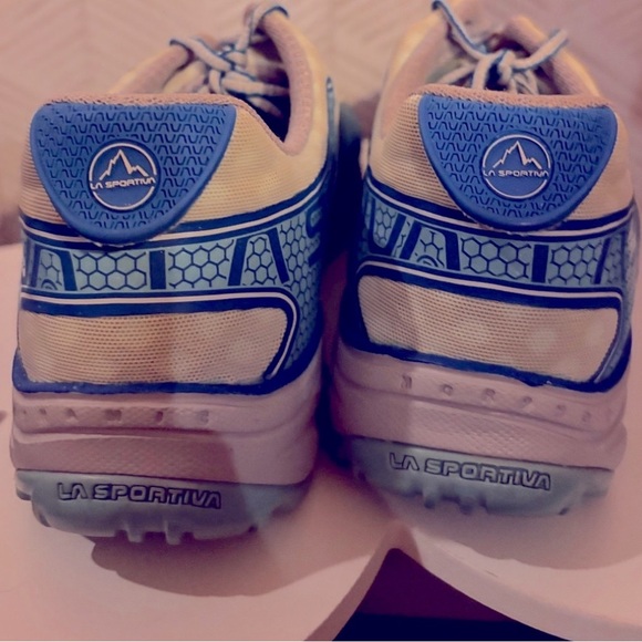 La Sportiva Helios Men's Trail Running Shoes Blue Size 8 Athletic Sneaker - Picture 10 of 13